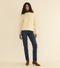 HALLSTATT SWEATER -- IVORY