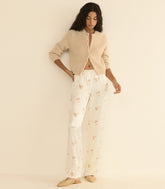 LAVONA PANT -- FRESCO TAPPEZZERIA JACQUARD