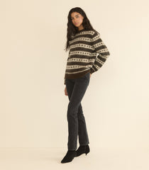 MYLES SWEATER -- SANDHAMM JACQUARD