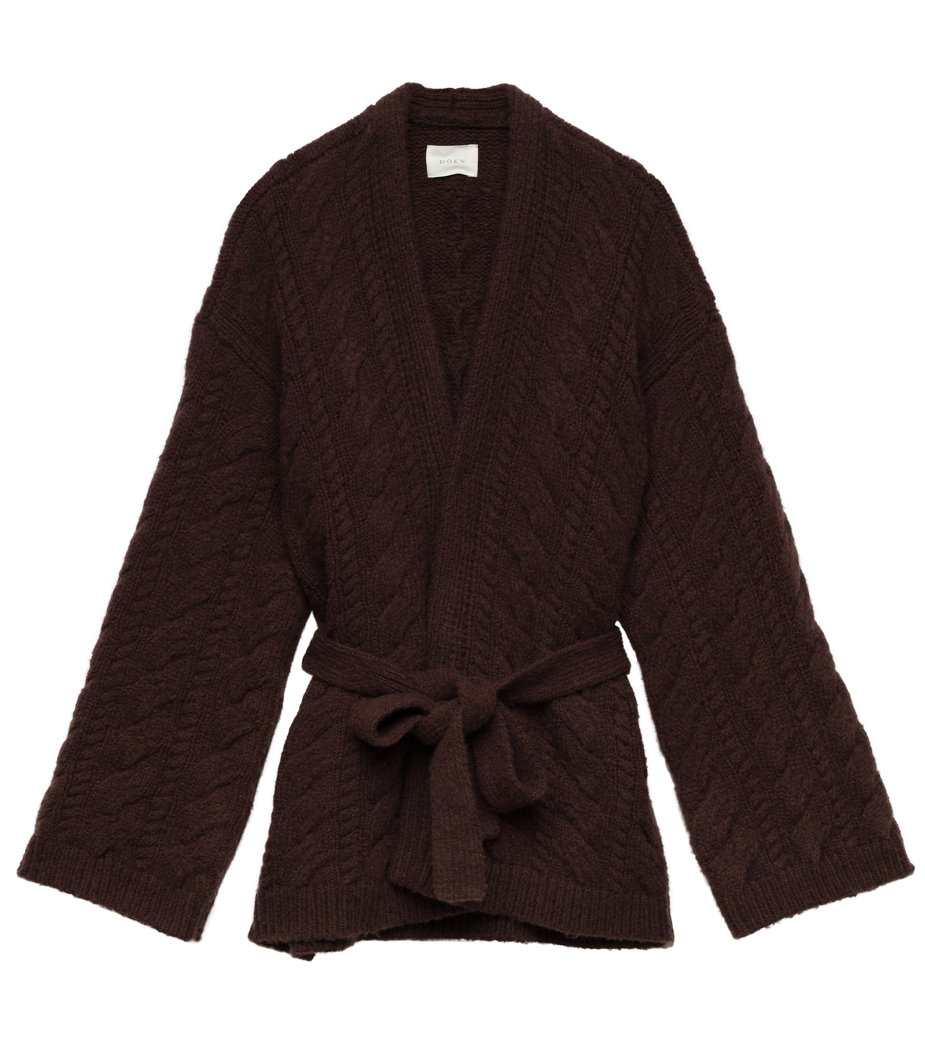ALPINE CARDIGAN -- SYCAMORE BARK