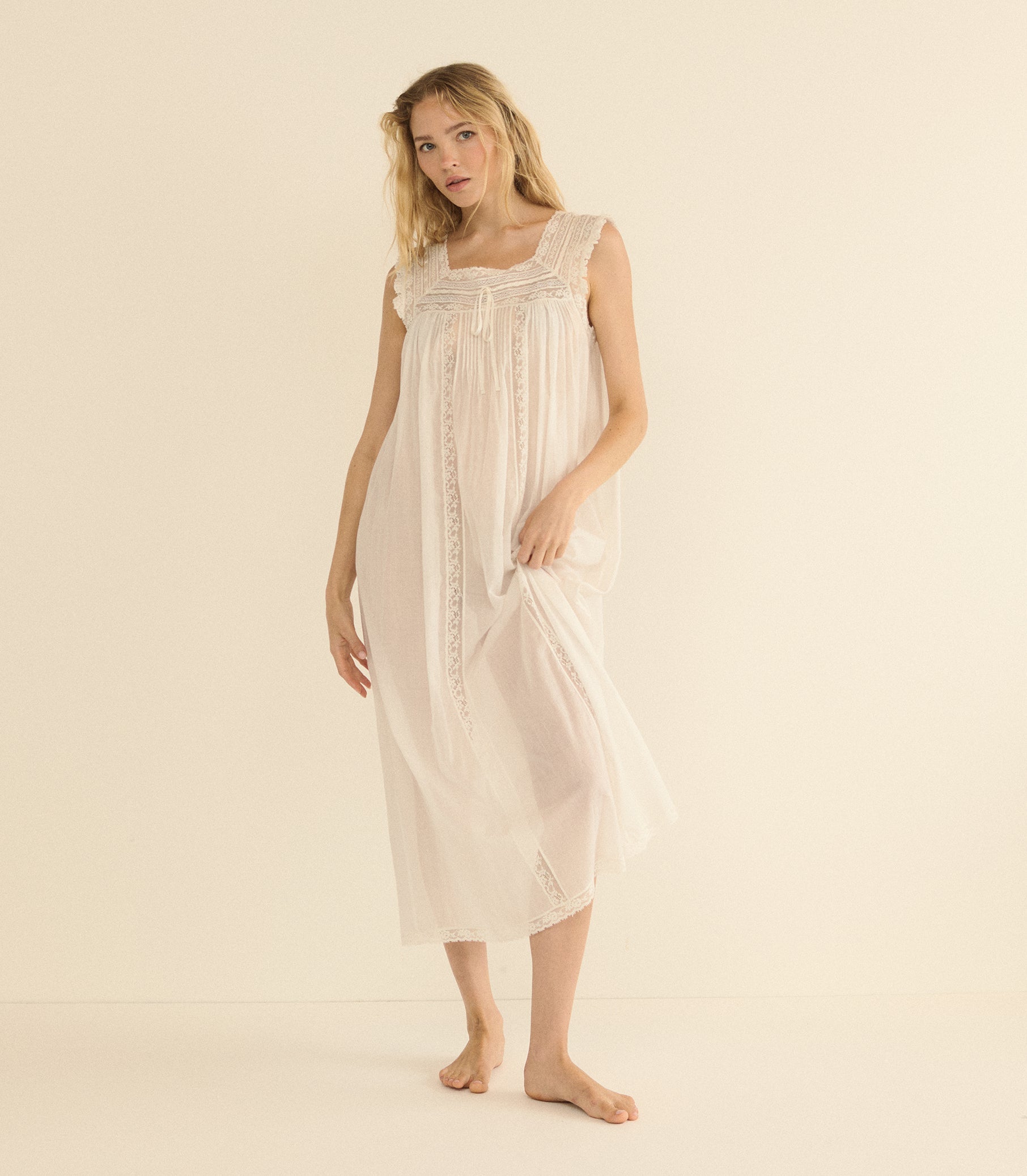 DASHWOOD NIGHTGOWN -- SALT