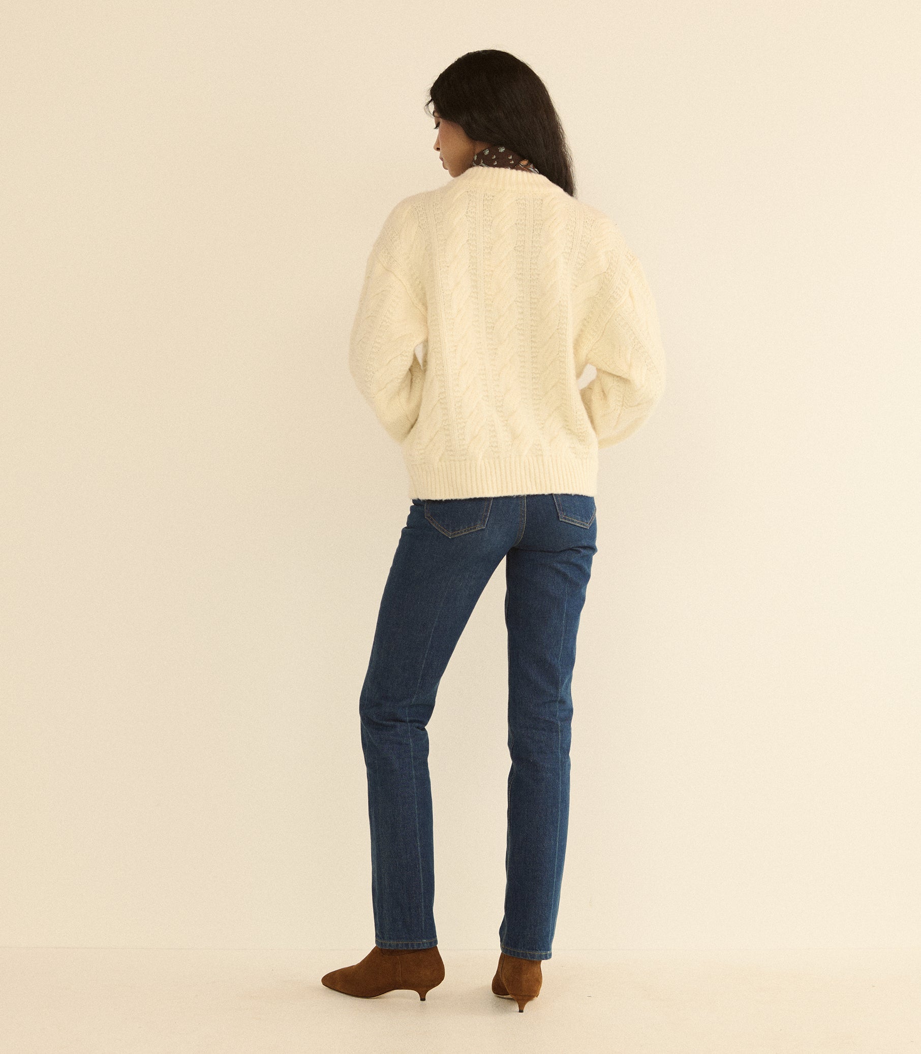 HALLSTATT SWEATER -- IVORY