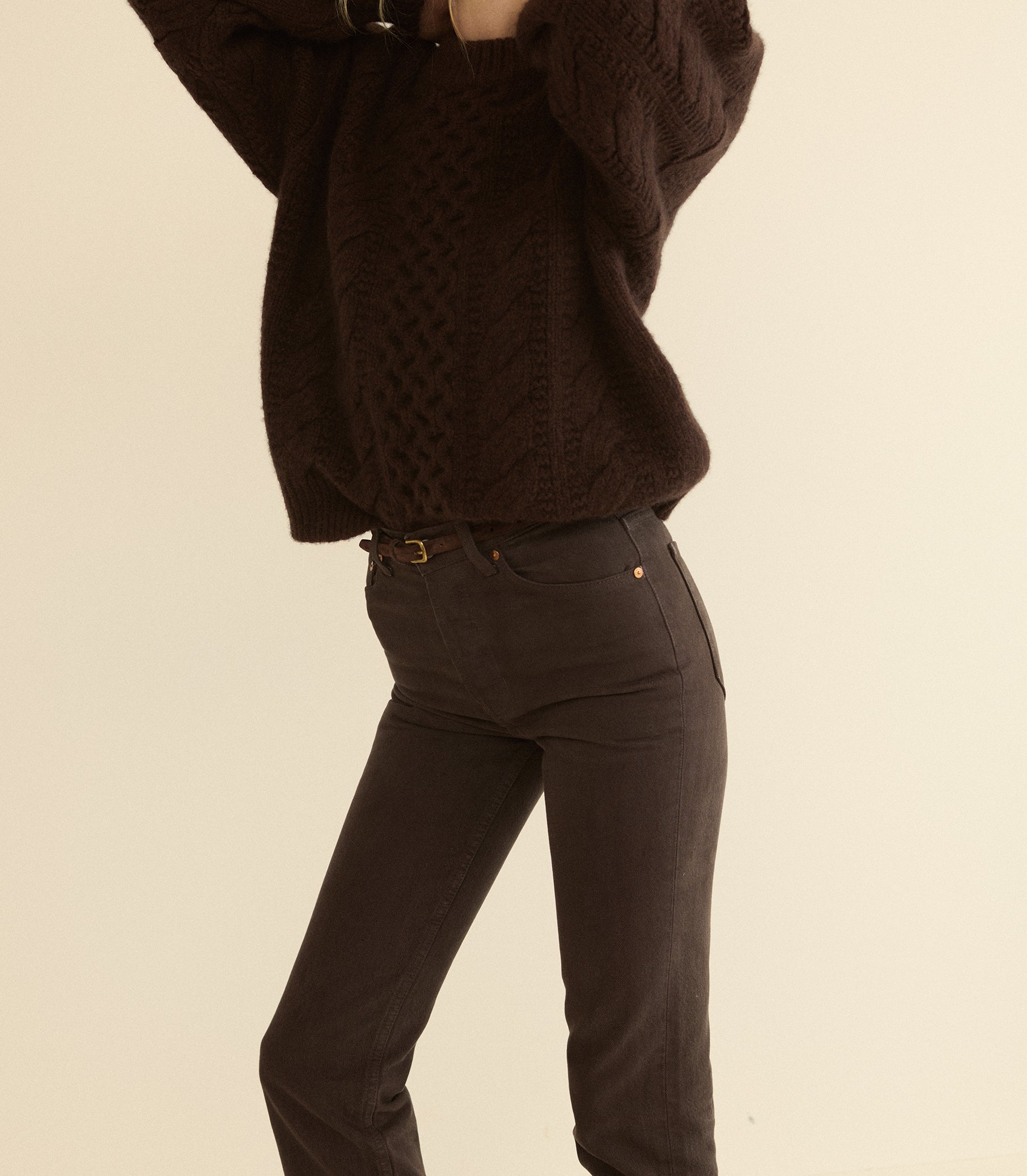 HALLSTATT SWEATER -- SYCAMORE BARK