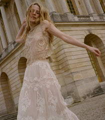 HANDKERCHIEF ANNIVERSARY TOP -- PAILLE