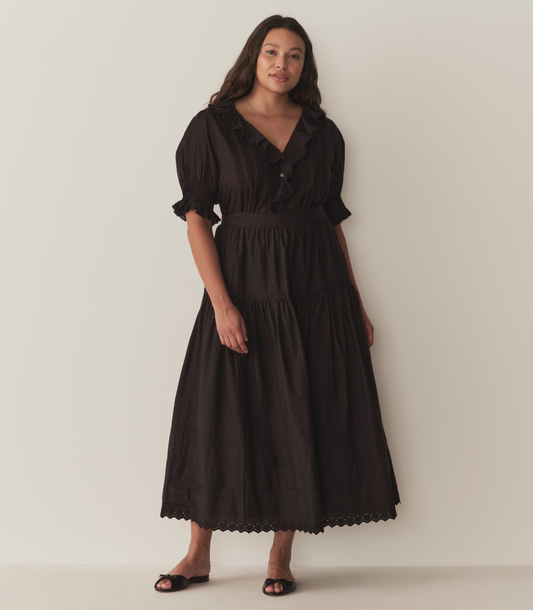 SEBASTIANE SKIRT -- BLACK