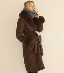 KHIONE SCARF -- GRAY WOLF