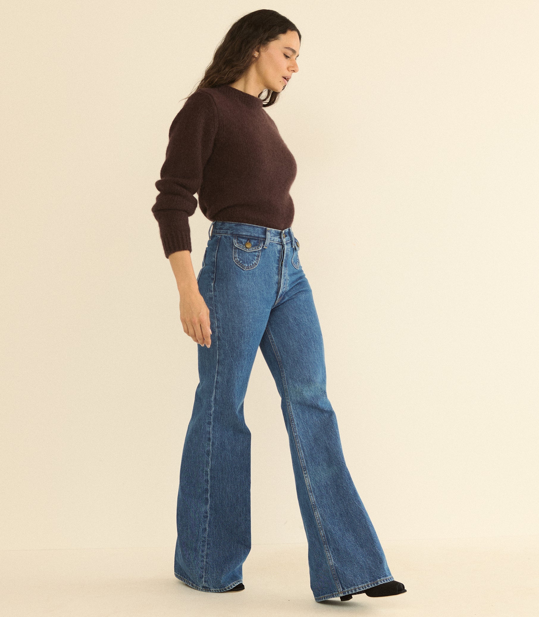 MAIRE SWEATER -- RED UMBER