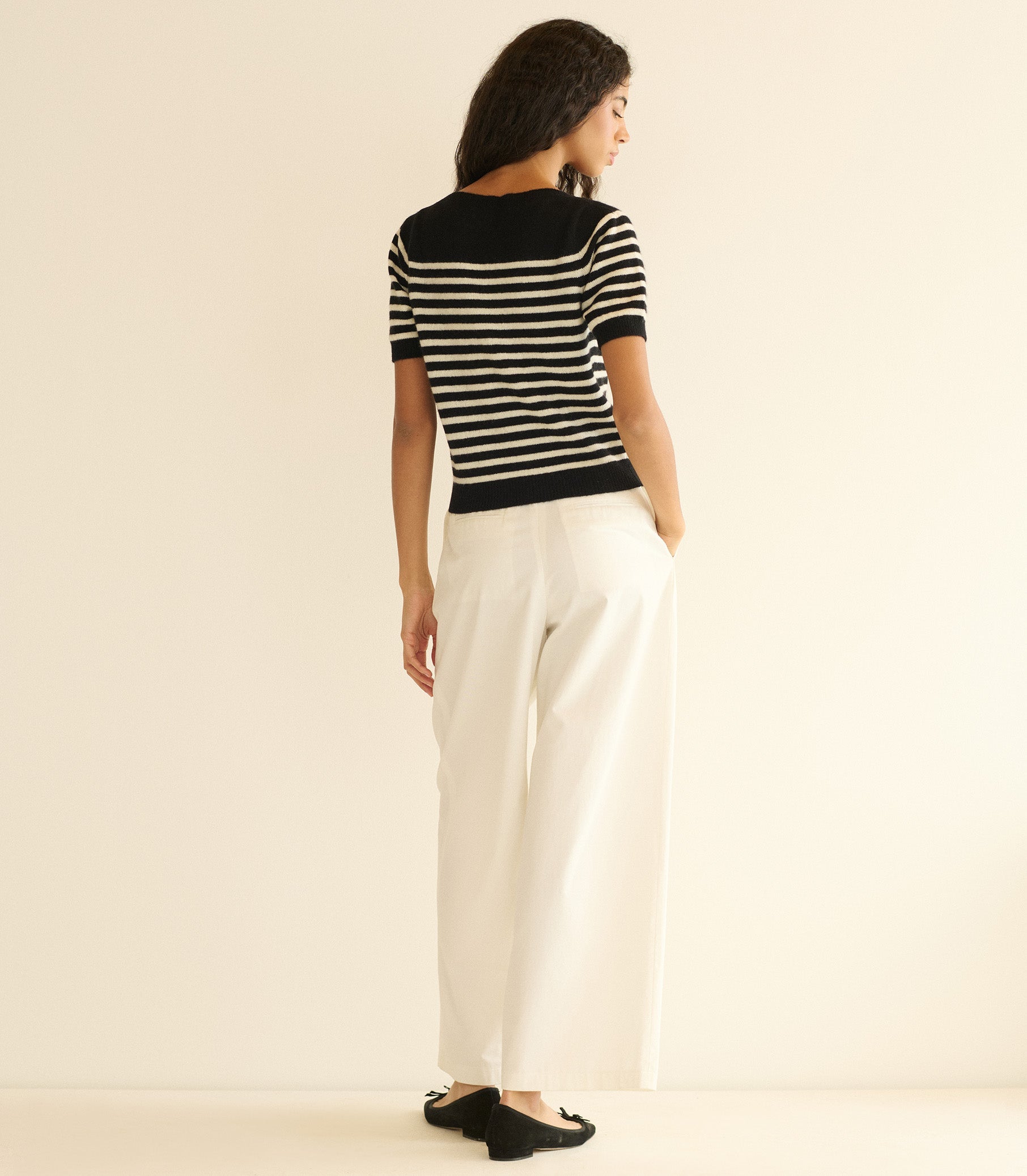 VIDETTE SWEATER -- MARCEAU STRIPE